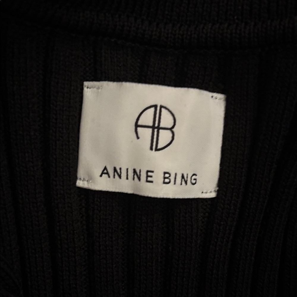 Anine Bing Joslyn Ribbed Knit Dress - Picture 6 of 7